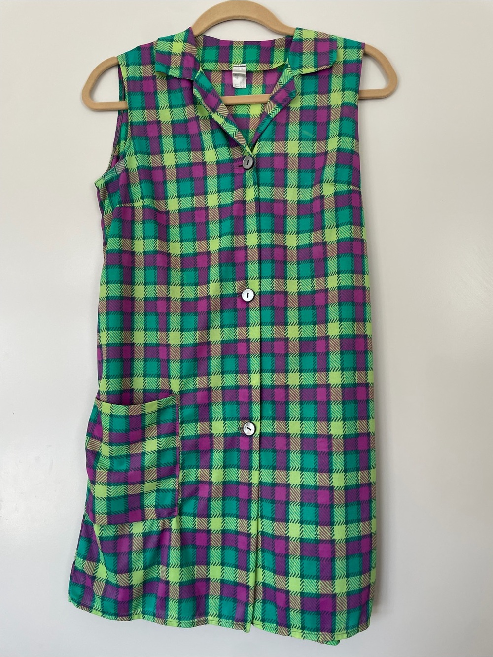 Vintage german dress/house dress size M